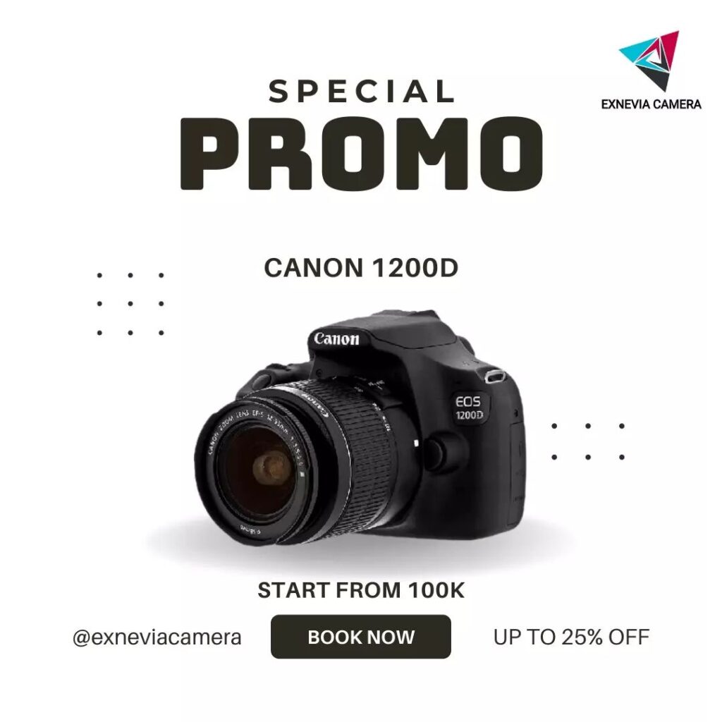Exnevia-Camera-Promo Sewa kamera medan