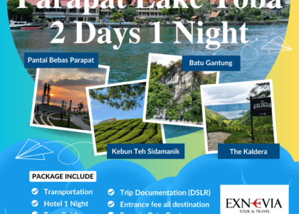 Paket Wisata Danau Toba 2 Hari 1 Malam