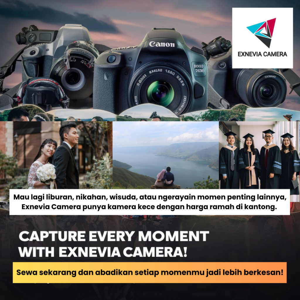 Exnevia Camera rental kamera medan