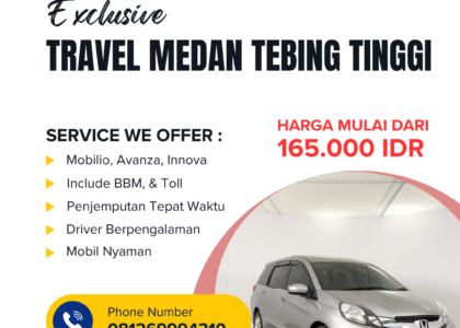 Travel Medan Tebing Tinggi