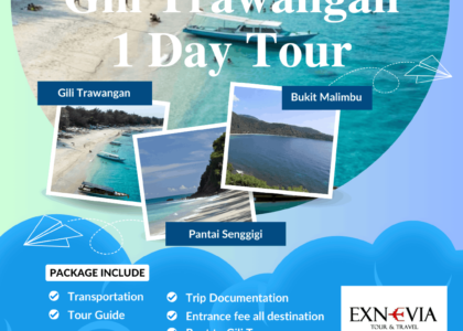 Paket Tour Lombok 1 Hari Gili Trawangan