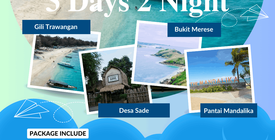 Paket Tour Lombok 3 Hari 2 Malam