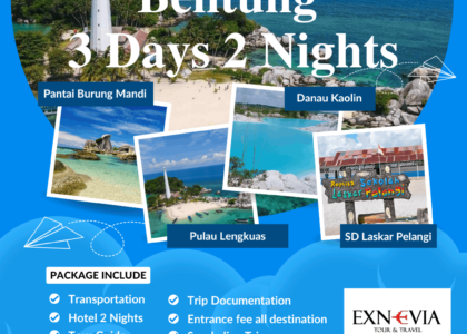 Paket Tour Belitung 3 Hari 2 Malam