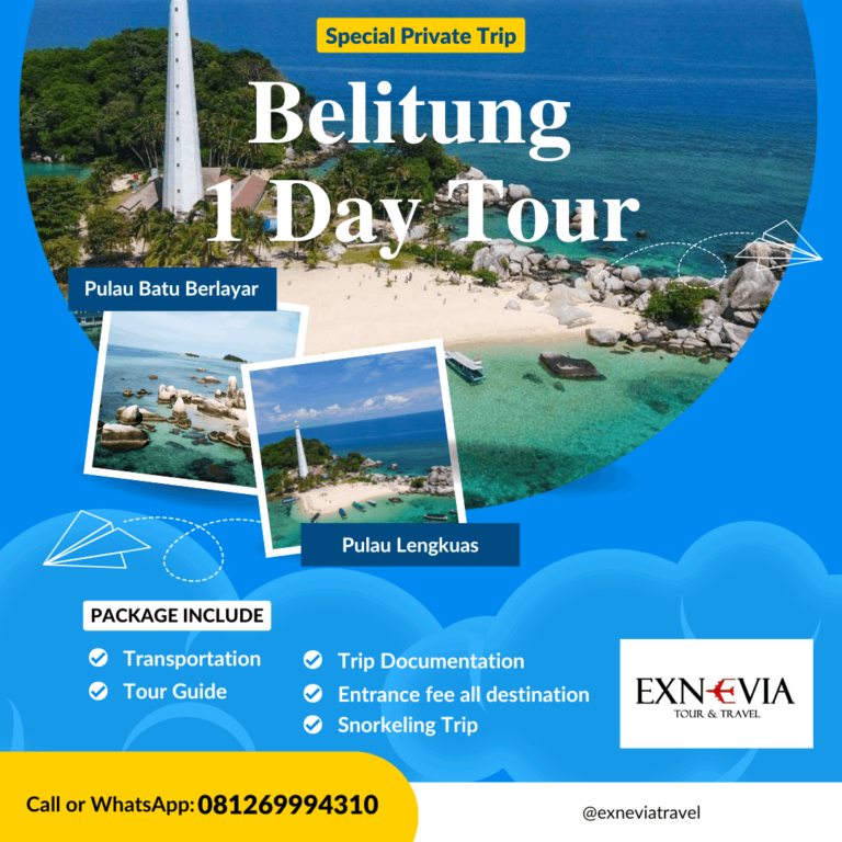 Paket Tour Belitung 1 Hari Murah